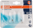 Pack 2 Bombillas Halogenas G4 12V 10W 2700K Luz Calida Regulable OSRAM