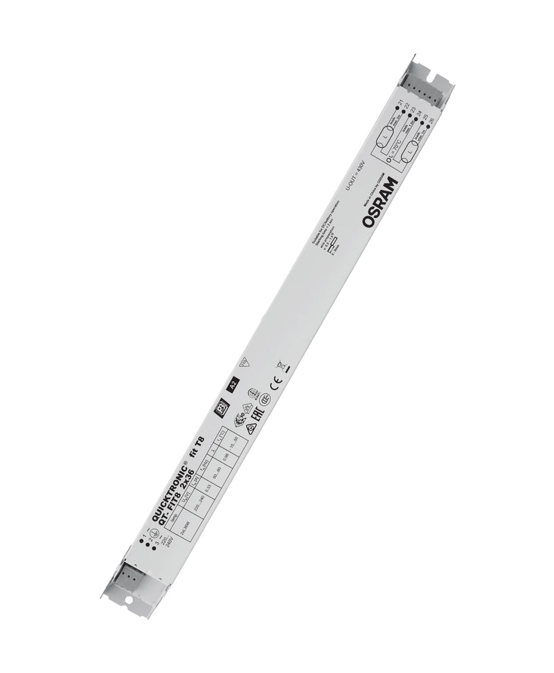 Transformador ELECTRONICO QT-FIT8 2X36/220-240 VS20