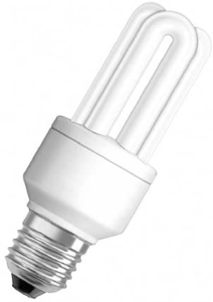 Bombilla de Bajo Consumo E14 11W 2700K Luz Calida OSRAM