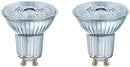 Pack de 2 Bombillas LED GU10 36° 2-6W 2700K Luz Calida
