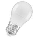 Bombilla LED Esferica E27 5.5W 2700K Luz Calida OSRAM