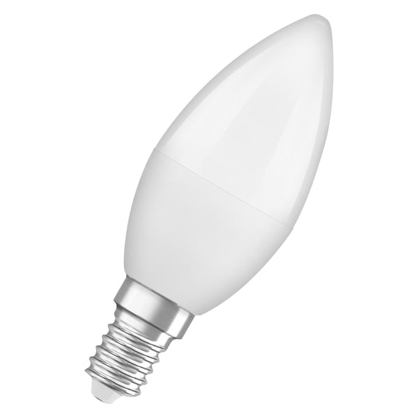 Bombilla LED Vela E14 5.5W 4000K Luz Neutra OSRAM