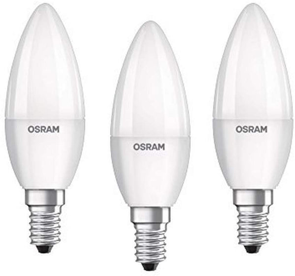 Pack 3 Bombillas LED 5W E14 Luz Calida OSRAM