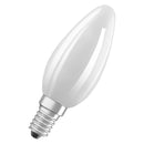 Bombilla LED Vela E14 2.8W 2700K Luz Calida Regulable Mate OSRAM