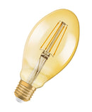 Bombilla LED Filamento Retro ovalo E27 Oro 4.5W 2500K Luz Calida OSRAM