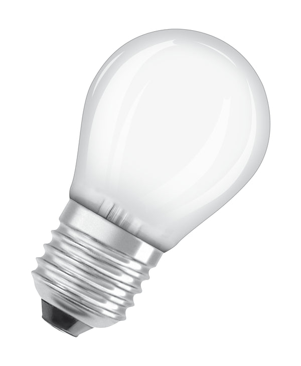 Bombilla LED Esferica E27 1.5W 2700K Luz Calida OSRAM