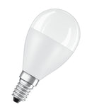Bombilla LED Esferica E14 7.5W 2700K Luz Calida OSRAM