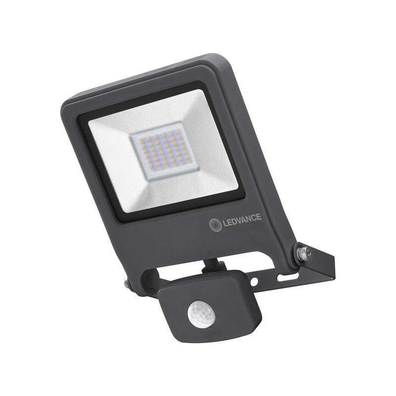 Proyector LED Exterior 30W 4000K Neutra Gris Sensor LEDVANCE