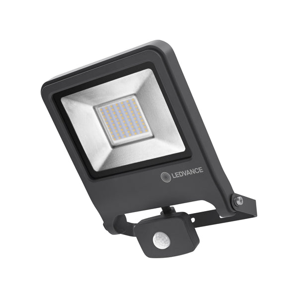 Proyector LED Exterior 50W 4000K Neutra Gris Sensor LEDVANCE