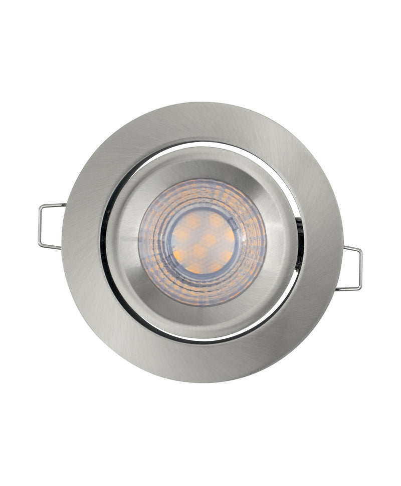 Foco Downlight LED Plata 5W 2700K Luz Calida Regulable LEDVANCE