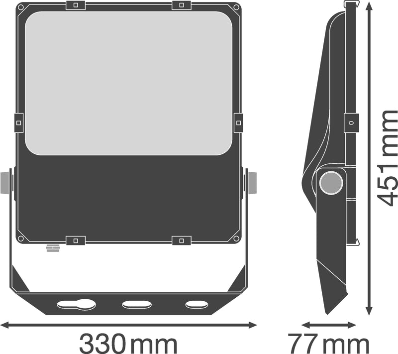 Proyector LED 150 3000 45x140 Asimetrico LEDVANCE