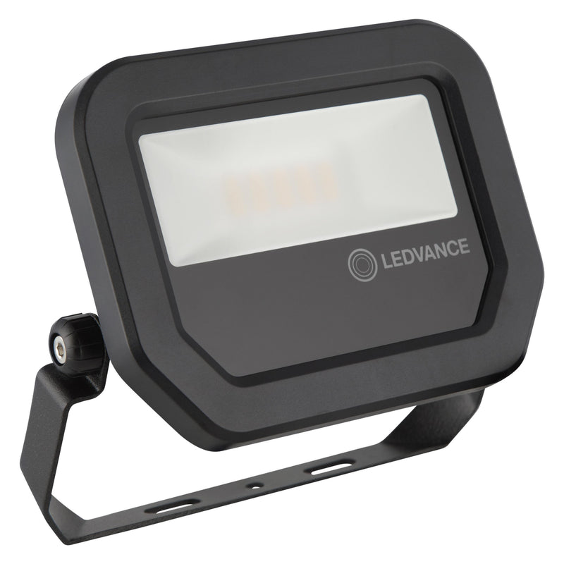 Proyector LED 10W 6500K Luz Fria Negro Exterior LEDVANCE