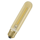 Bombilla LED Filamento Retro Tubo E27 Oro 2.5W 2000K Luz Calida OSRAM