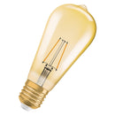 Bombilla LED Filamento Vintage E27 Oro 2.8W 2500K Luz Calida OSRAM