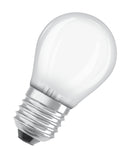 Bombilla LED Esferica E27 2.5W 2700K Luz Calida OSRAM