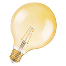 Bombilla LED Filamento Retro Globo E27 Oro 2.8W 2500K Luz Calida OSRAM