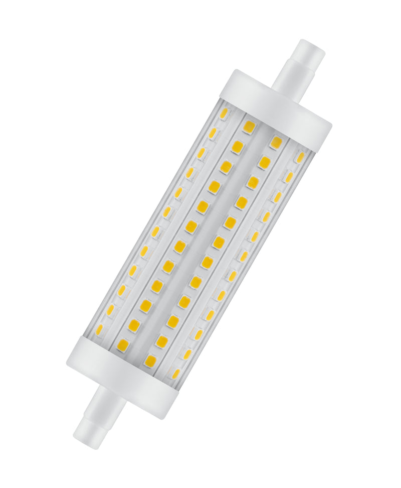 Bombilla LED R7S 118MM 15W 2700K Luz Calida Regulable OSRAM