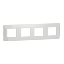 Schneider Electric NU200818. New Unica Marco 4 elem. Studio Blanco Polar