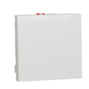 Schneider Electric NU320118. Interruptor 2 modulo New Unica Studio Blanco Polar