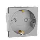 Schneider Electric NU303730 New Unica Schuko Aluminio
