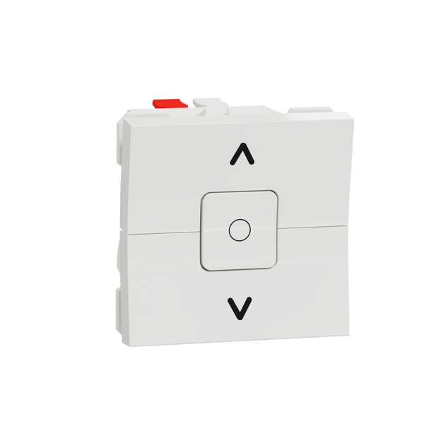 Schneider Electric NU320818. Interruptor de persianas New Unica studio Blanco Polar