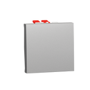 Schneider Electric NU320530. New Unica Cruzamiento 2 modulos color Aluminio