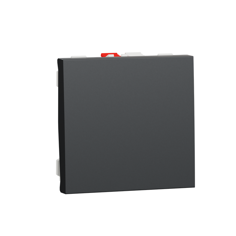 Schneider Electric NU320354. New Unica Conmutador 2 mod Antracita
