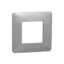 Schneider Electric NU200230. Marco 1 elemento New Unica Studio Aluminio
